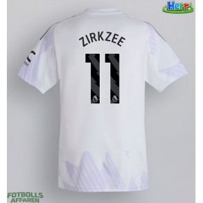Manchester United Joshua Zirkzee #11 Bortatröja 2025-26 Kortärmad